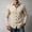 (Fashion 66)Khaki, variant on Aimik Men's Textured Knit Button Down Shirt Slim Fit Long Sleeve Turndown Collar Casual Shirt for Smart Casual Outfits