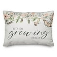 thumbnail image 2 of Creative Products Keep on Growing Darlin 20 x 14 Spun Poly Pillow, 2 of 3