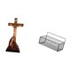 thumbnail image 5 of Estatua católica,Colección religiosa de la estatua de la Virgen María,Cesta de almacenamiento,Cesta organizadora de almacenamiento de cocina colgante de alambre,Organizador de pared para, 5 of 8