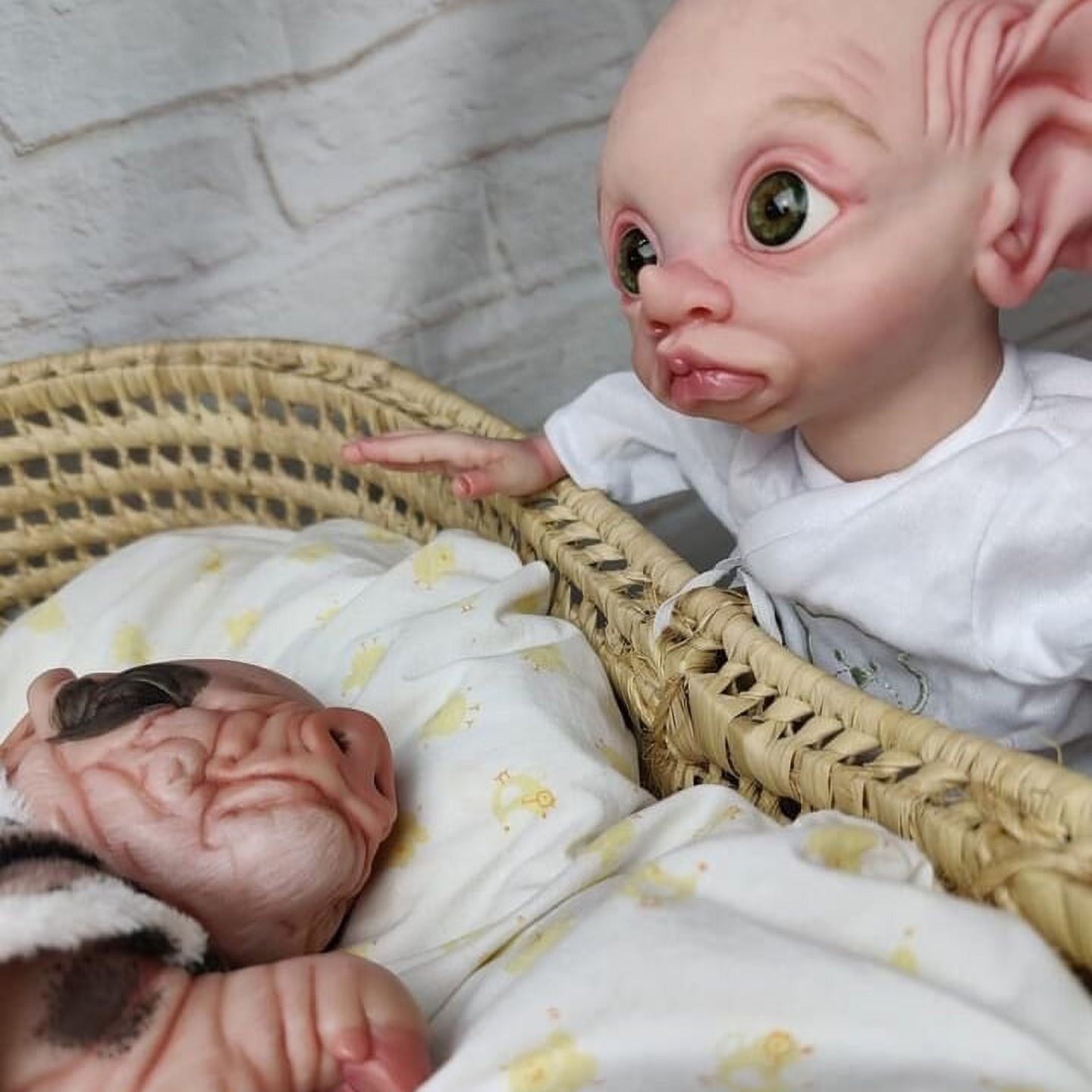 iCradle Handmade Reborn Elf Baby Fairy Doll Girl 17 Inch Reborn