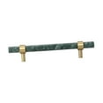 thumbnail image 3 of Kuntesetty Marble Cabinet Pulls Cabinet Handle,Reaplcement Elegant Dresser Pulls Hardware for Cupboard Dresser Drawers Kitchen Wardrobes 35x170mm Green, 3 of 7