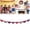 A, variant on 8.2ft 4th of July Patriotic Decorations Set, Red White Blue Star Banner Garland, Felt Ball Bunting & USA Flag Themed Banners for Independence Day Memorial Day Labor Day Home Party Decor 1-3PCS