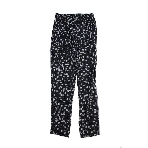 Kensie Womens Black Scattered Squares Soft Pant XS