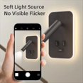 thumbnail image 5 of Lámpara de Pared para Mesita de Noche con Interruptor, Puerto USB, de Pared para Dormitorio, Aplique de Pared LED Giratorio para Armario., 5 of 5