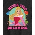 thumbnail image 3 of Disney Princess - Sleeping Beauty - Aurora Never Stop Dreaming - Girls Fitted Short Sleeve T-Shirt, 3 of 5