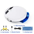 Ckraxd Robot Vacuum and Mop Combo Remote Control Robotic Vacuum Self