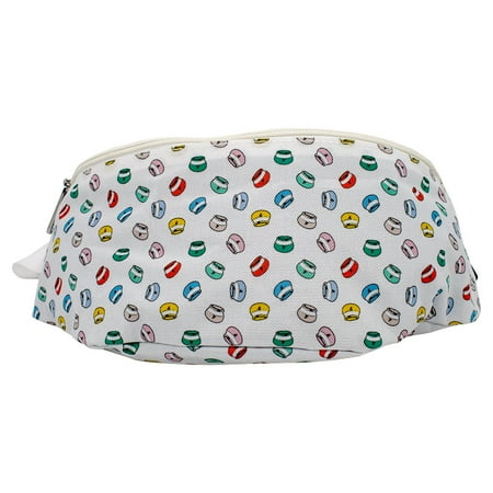 Disney Bag, Fanny Pack, Winnie the Pooh Honey Pots Scattered White, Canvas