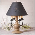 thumbnail image 2 of Irvins Country Tinware Cedar Creek Lamp in Americana Pearwood with Shade, 2 of 3