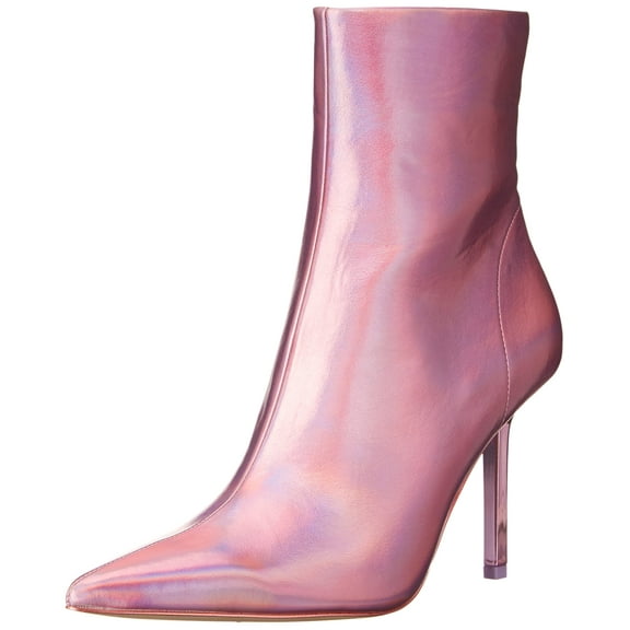 Steve Madden Women's Elysia Fashion Boot, Pink Iridescent, 7.5