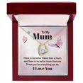 thumbnail image 1 of To My Mom There is No Better Friend Forever Necklace w Message Card, 1 of 8