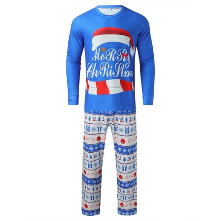 

Christmas Pjs Snowflake Print Long Sleeve T Shirt Top Pants Xmas Sleepwear Holiday Family Matching Pajamas Outfit