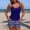A1_Dark Blue, variant on VISALY Women's Two-Piece Tankini Swimsuit Tankini Set Ruched Tummy Control Swimwear Ruffled V Neck Spaghetti Strap Bathing Suit with High Waisted Boyshorts for Beach Pool Black L