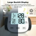 thumbnail image 3 of HealthTree Portable Blood Pressure Monitor, Adjustable Digital BP Large Cuff, 3 of 9