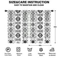 thumbnail image 2 of Blackout Kids Curtains,Boho Bohemia Geometric Line Art Childrens Insulated Curtains Set Of 2,Bedroom Essentials,Toddler Room Decor 42"x63"(106x160cm), 2 of 4