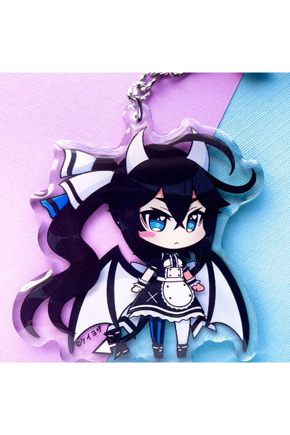 Chibi Sleepy Character 2.5-Inch 3D Epoxy Charm