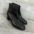 thumbnail image 4 of B91xZ Bottines pour Femmes Mode Chelsea Bottes Confort Talon Bas Bottines, Noir 7.5, 4 of 5