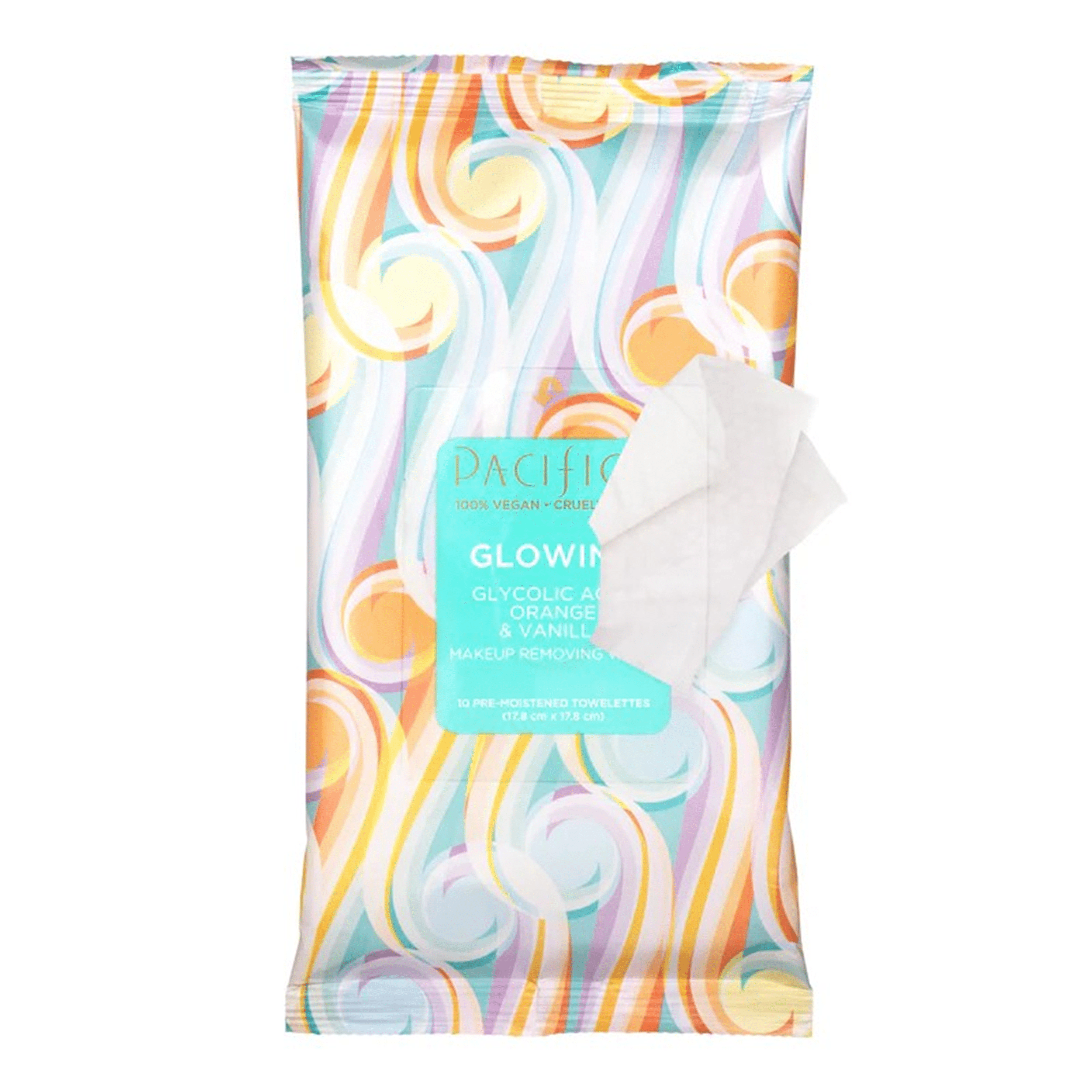 Pacifica - Glowing Makeup Removing Wipes - 30ct