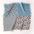thumbnail image 2 of CAILDANL Women's 100% Pure Mulberry Silk Small Square Scarf - Neckerchief Women - Silk Headscarf - 21" x 21", 2 of 6