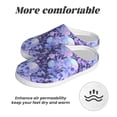 thumbnail image 6 of Kdxio flower crystal Skull Women's Men's Slippers Plush Slip-On House Slipper for Winter Indoor Soft Cushion Non-slip Fluffy Slides Slippers-46/47, 6 of 7