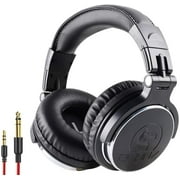 2CANZ Professional Over-Ear DJ Headphones, Black, 2ONE