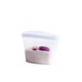 thumbnail image 1 of Bolsa Reutilizable de Silicona Stasher para Almacenamiento 240 ml Transparente, 1 of 9
