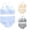 Mixed color 3PCS-C, variant on LYMAYTER Girls Breathable Training Bra Set Teen Girls Solid Camisole High Waist Panties Daily Wear Underwear