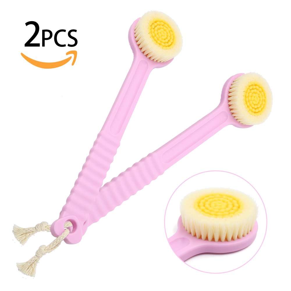 14.2 Long Handle Bath Brush for Back Cleaning (2pack)
