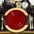 thumbnail image 7 of Smarty Red Holiday Round Disposable Plastic Wedding Value Set (60 Guests), 7 of 7