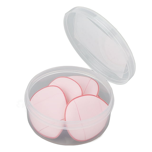 Mini esponja para polvo, 5 piezas de esponja para dedo, suave, para maquillaje, diseño exquisito