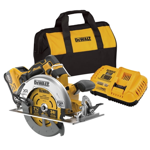 Sierra circular DEWALT DCS590WW1 20V MAX XR POWERPACK con batería