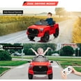 thumbnail image 7 of NEILA Toyota Licensed 12V Kids Ride on Truck Car Battery Powered Electric Fun Toys with Remote Control, Spring Suspension, 3 Speeds, LED Lights, Ride on Toy for 3-8 Years Boys & Girls (Red), 7 of 7
