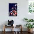 thumbnail image 3 of Art.com Oriental Wildflowers Stretched Canvas Print Wall Art by Haruyo Morita, 24" x 36", 3 of 4