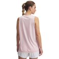 thumbnail image 2 of Camiseta sin mangas Under Armour Tech Twist para mujer Prime Rosa/Blanca S, 2 of 2