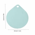 thumbnail image 3 of Dvkptbk Chopping Board Fiber Multifunctional Cutting Board Drop-Shaped Japanese Fruit Chopping Board Double Pasta Grade Plastic Chopping Board Kitchen & Dining, 3 of 6