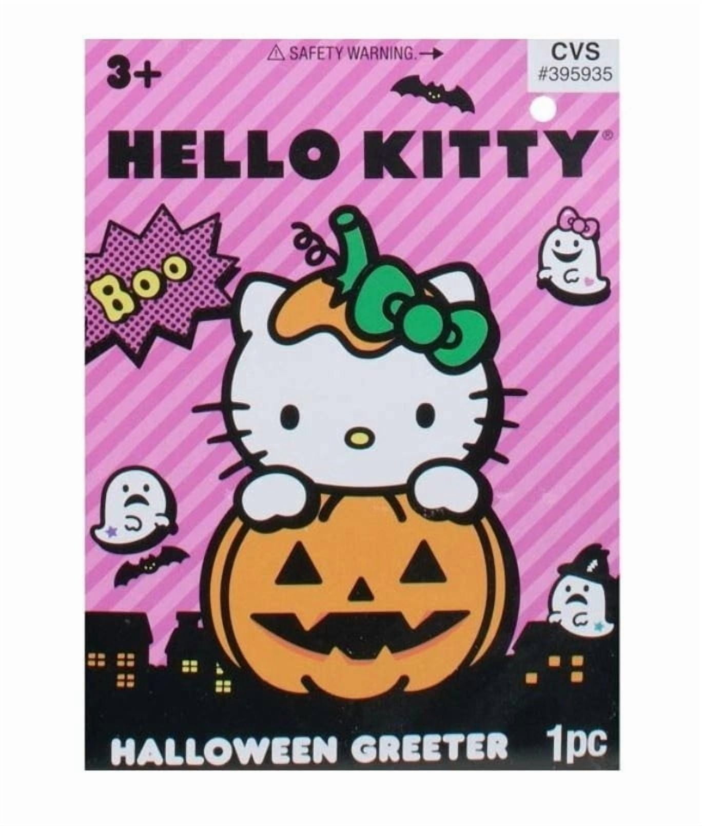 Hello Kitty Pumpkin Plush Greeter, 19.5 in