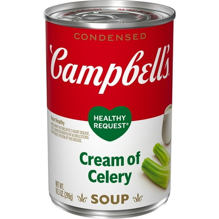 Campbell's&nbsp;Condensed&nbsp;Healthy Request&nbsp;Cream of Celery Soup, 10.5 Ounce Can, Quantity of 20