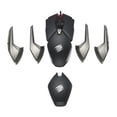 thumbnail image 3 of MAD CATZ B.A.T. 6+ Performance Ambidextrous Corded Gaming Mouse, Black, MB05DCINBL000-0, 3 of 8