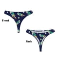 thumbnail image 3 of Fotbe Astronaut Dinosaur Tanga Sin Costuras para Mujer con Estampado – Panties Invisibles, Transpirables y Cómodos para Uso Diario-Large, 3 of 6