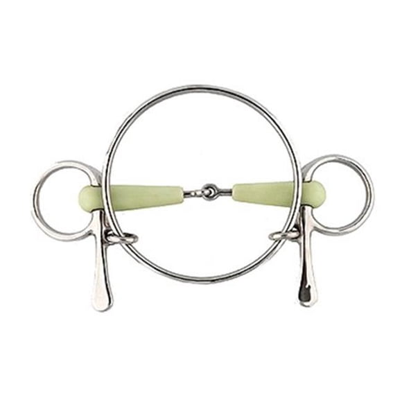 Jacks 1676 Dexter Apple Half Cheek Bit