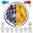 thumbnail image 4 of Juego apilable de 5 bowls de vidrio con tapas dokaworld, 4 of 9