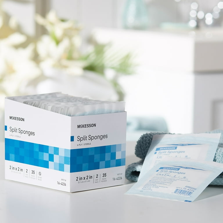 McKesson Sterile Absorbent Pads, Medical Gauze, Surgical Supplies