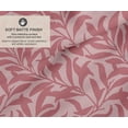 thumbnail image 2 of Printed Cotton Canvas Fabric by Soimoi | Leaves Design - Pink | 56 Inch Wide | Sold by 10 Yard | Heavy Duty Craft & Upholstery Fabric, 2 of 7