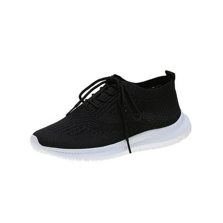 

Audeban Women s Shock-absorbing Closed Toe Flats All Seasons Durable Lady Running Lightweight Non Slip Sneakers Trainers Shoes