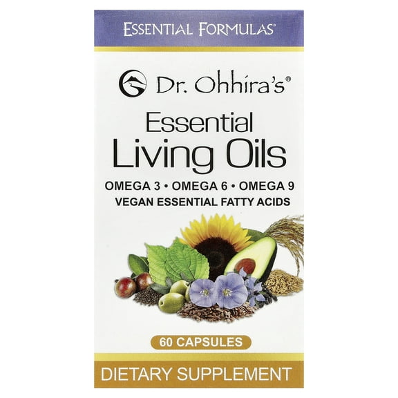 Dr. Ohhira's Essential Living Oils, 60 Capsules