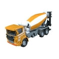 thumbnail image 3 of Xuanheng Modèle de Véhicule de Construction 1/60 Bétonnière Modèle Mini Transporteur pour Enfants Jaune, 3 of 8