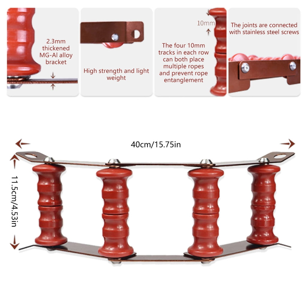 Rock Climbing Rope Edges Protector Mountaineering Rolling Rope Protector Enduring