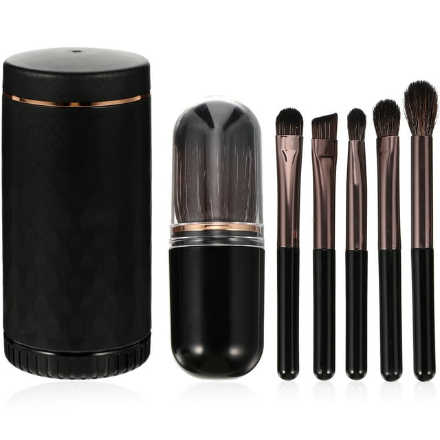 MasteelfCA 1 Set Professional Cosmetic Brushes Artificial Fiber Makeup Brushes with Mirror