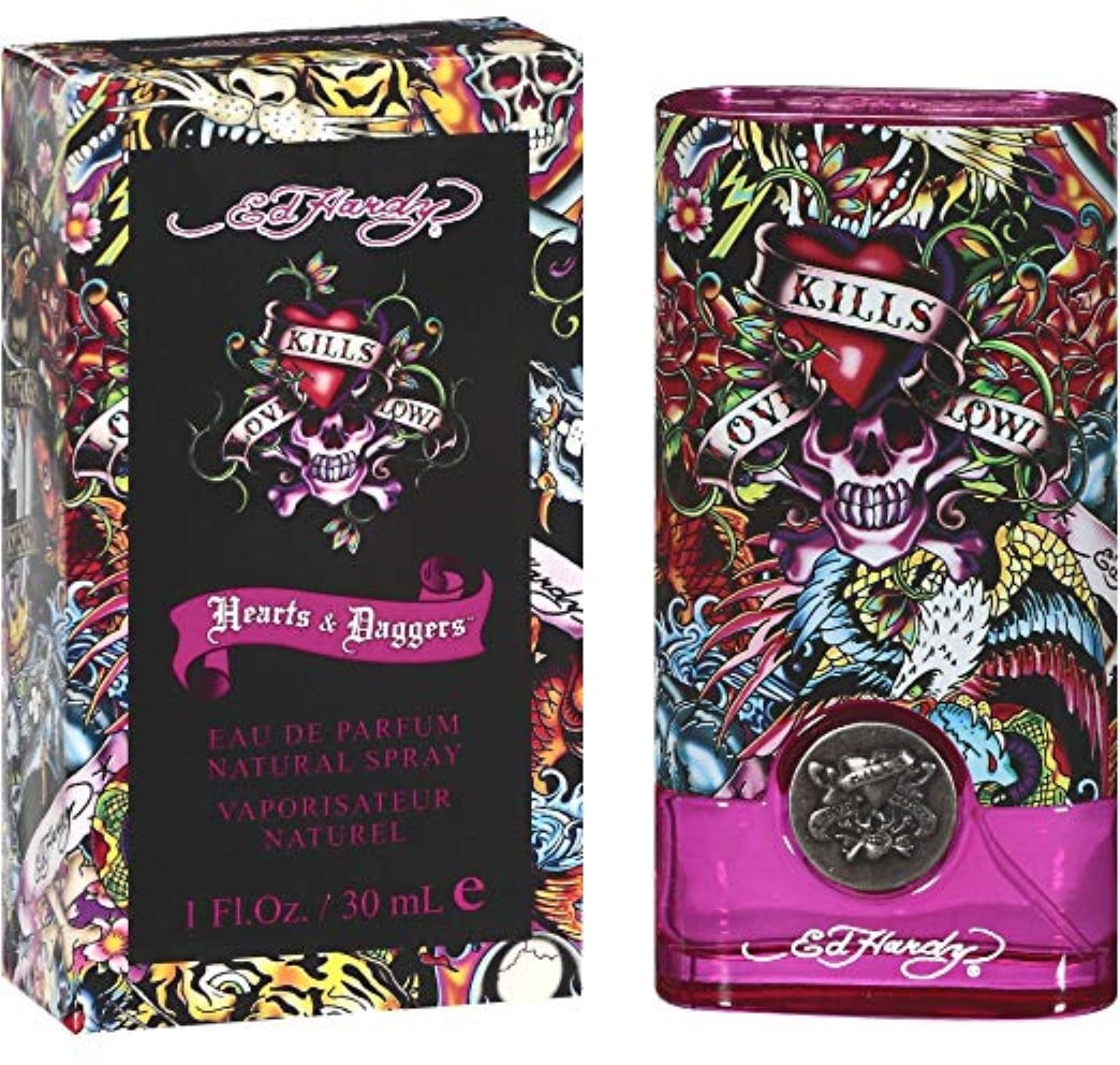 Ed Hardy Hearts & Daggers for Women Eau de Parfum, 1 fl oz - Walmart.com