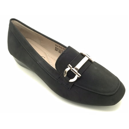 

Victoria K Gold Buckle Slipon Moccasins (Women)
