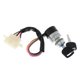 thumbnail image 2 of Cerradura de Interruptor de Cilindro de Encendido Universal + 2 Llaves de 4 Posiciones para Camión de Automóvil , Plata DYNWAVEMX Llave de Encendido Cerradura del Interruptor, 2 of 8